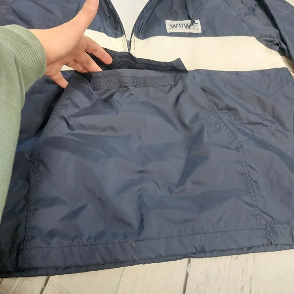 Walt Disney World pull-over lined water resistant hooded jacket - Picture 5 of 7